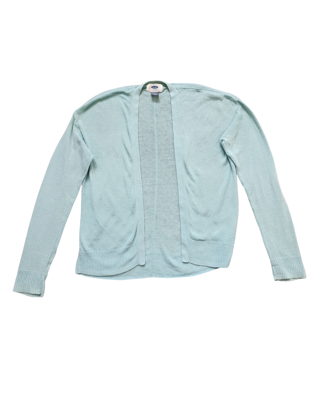 Old Navy Light Blue Open-Front Girl's Cardigan